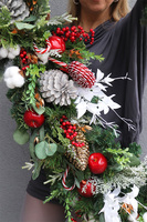 Deluxe Lollypop Candy, świąteczna girlanda na kominek