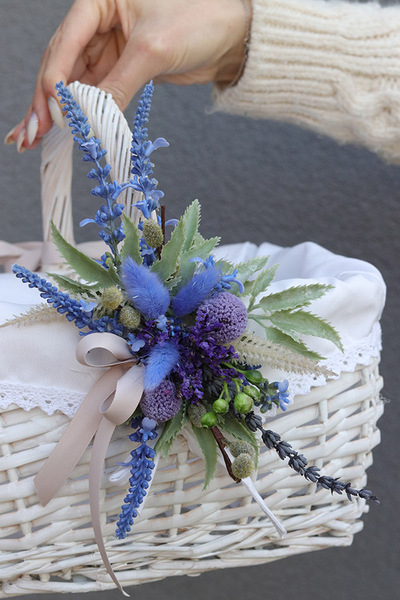 Karli, dekorowany koszyczek wielkanocny