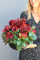 Bordo Katerra, kompozycja nagrobna w misie, wym.36x35cm