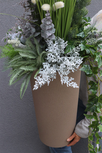 Lunedia 2, zielona kompozycja z trawami