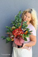 Dacja Fall, bukiet nagrobny we wkładzie