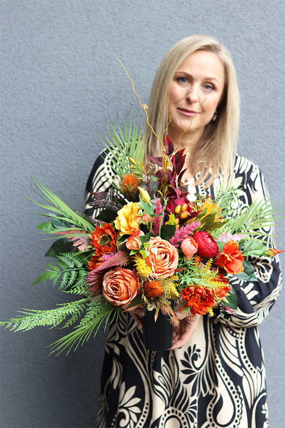 Angelo Garden Fall, komplet dekoracji nagrobnych