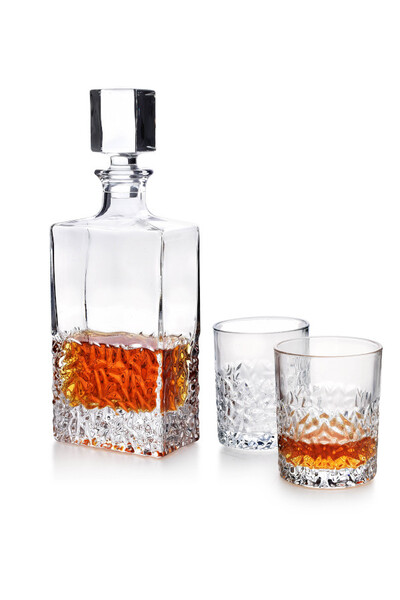 Eva Frozen, zestaw do whiskey, karafka 810ml i 6 szklanek 310ml
