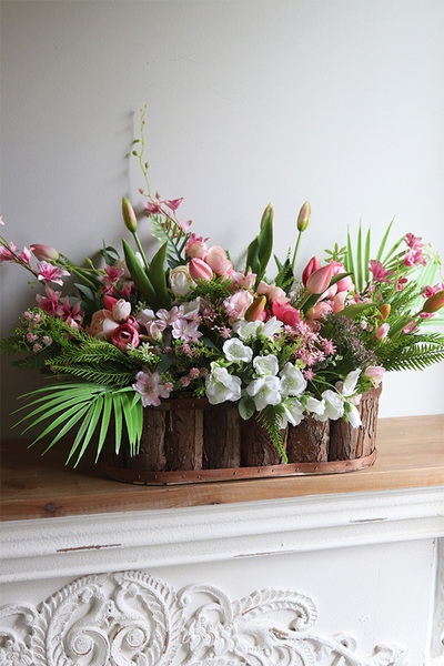 Refrada, wiosenna kompozycja w skrzynce