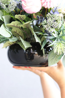 pastelowa dekoracja nagrobna w misie, Kerrata Pink