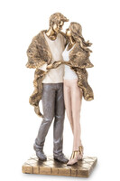 Love, figurka Para Zakochanych Zimą