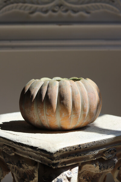 dekoracyjna osłonka / donica dynia, Pumpkin C