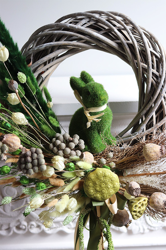 Green Folklore, wielkanocny wianek na drzwi