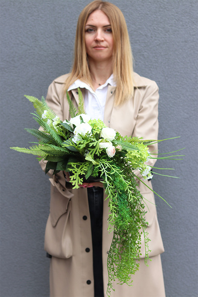 Zielona Nadzieja 3, kompozycja nagrobna w misie