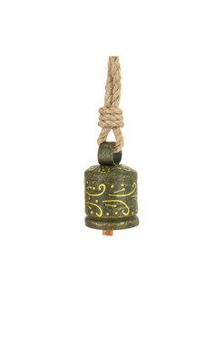 Ontario Bells C, świąteczny dzwonek metalowy, kpl.6szt, wym.8x5cm