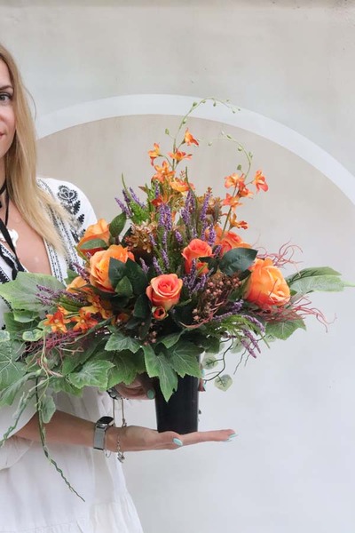 Oranhia, komplet dekoracji nagrobnych	