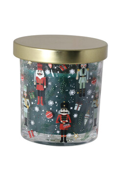 OD RĘKI Xmas Scent, świeca zapachowa w szkle, drzewo sandałowe, 130g