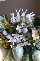 Mint Easter, wielkanocny wianek z zajączkami