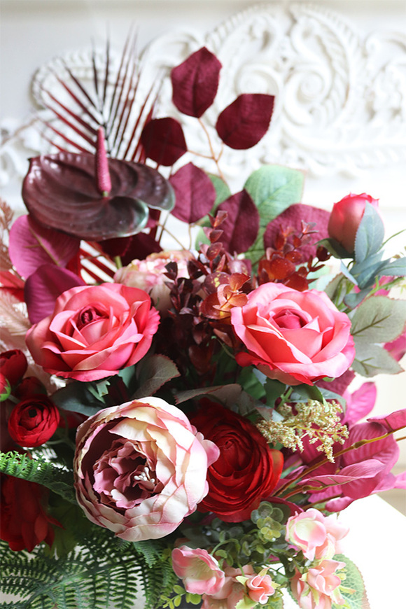 Czerwona Poezja, komplet dekoracji nagrobnych