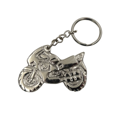 brelok - motocykl metalowy, Rider, dł.9.5cm