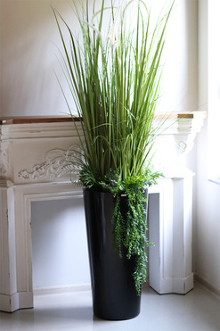 Green Terrance Cone, wysoka trawa w donicy fiberglass, wys.190cm