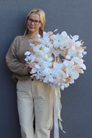 Benicia, biały jesienny wianek