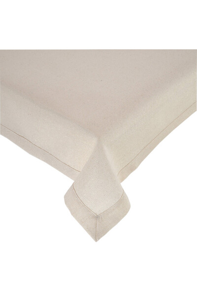 Alissa Flora, obrus ze złotą nicią, krem