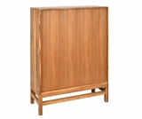 Bari, wysoka szafka z drewna tekowego