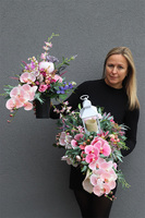 Amalanti, komplet dekoracji nagrobnych, bukiet + kompozycja