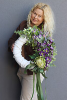 Charente Protea, asymetryczny wianek dekoracyjny