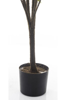 Paproć skórzasta, sztuczne drzewko w osłonce / donicy, wym.130x50x50cm