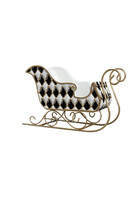 Benjamin Santa, figurka świąteczna sanie