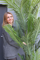 Areca Big Modern, wysokiej jakości sztuczna palma w donicy