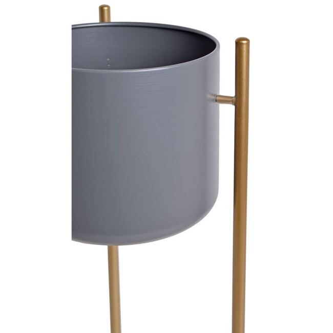 Mondrian Grey A, osłonka / kwietnik, wys.81cm