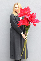 Gwiazda Betlejemska Redia, wielki kwiat sztuczny