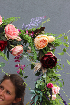 Koriana, girlanda roślinna na drzwi, dł.350cm