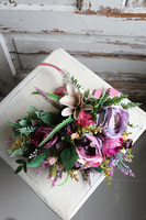 bukiet kwiatowy do ręki, Grefiano, dł.30cm 