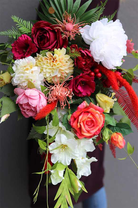 Jesienna Zorza, bukiet nagrobny we wkładzie