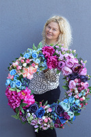 Caryca Big, duży dekoracyjny wianek