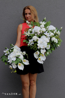 Biellana kompozycja nagrobna w misie