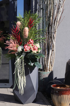 Ermitage, podłogowa dekoracja kwiatowa, wys.166cm 