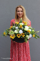 Słoneczne Dni, komplet dekoracji nagrobnych