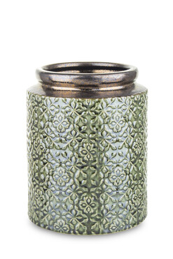 Lagos, ceramiczny wazon na kwiaty, wys.21cm