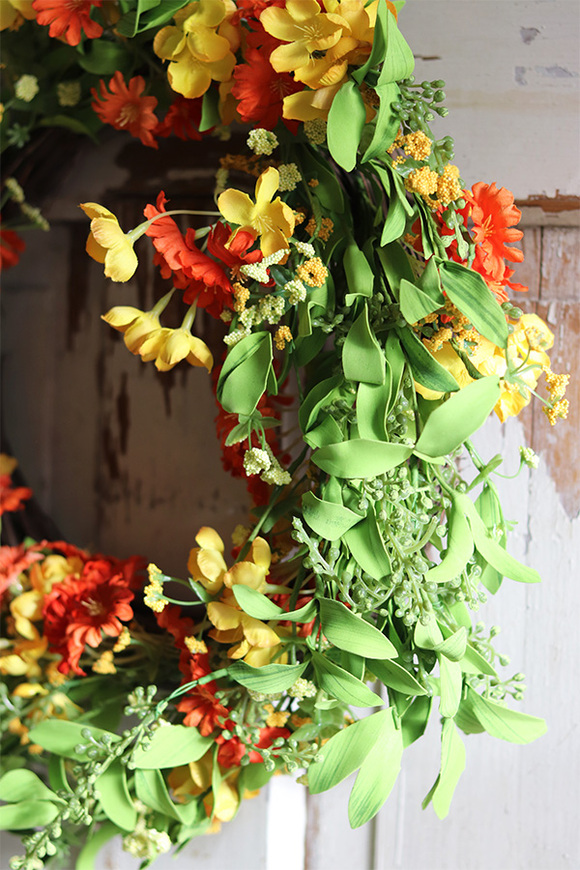  Idzie Wiosna, radosny wiosenny wianek