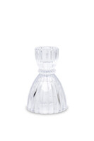 elegancki szklany świecznik