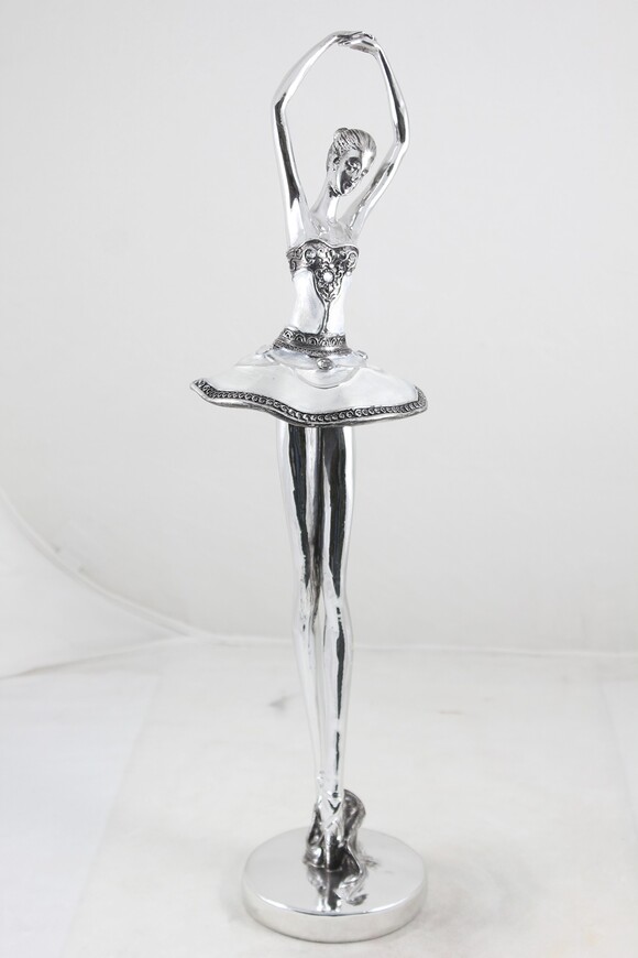 Balerina Biżu, figurka srebrna, wym. 45x12x11cm 