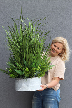 Merida Saute Plus, sztuczna trawa w stretchu, wys.110cm