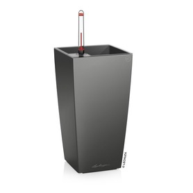 Cubi Maxi, elegancka donica z nawadnianiem, antracyt, wys.26cm