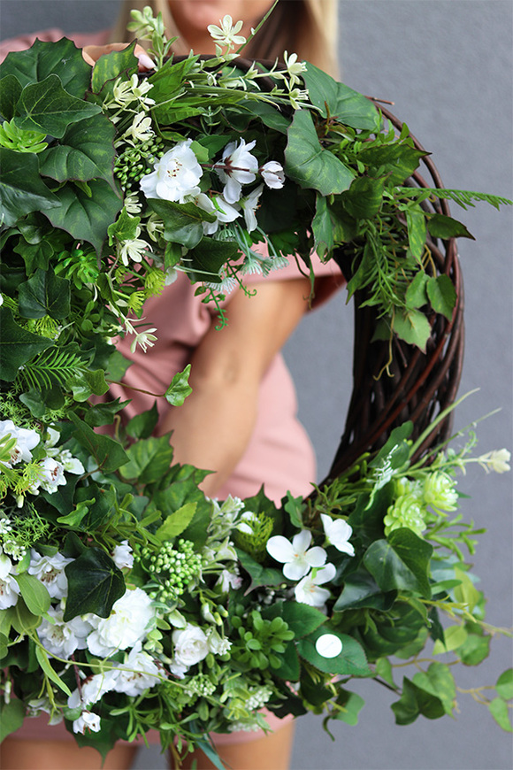 Agnes Extra 2, elegancki wianek na drzwi