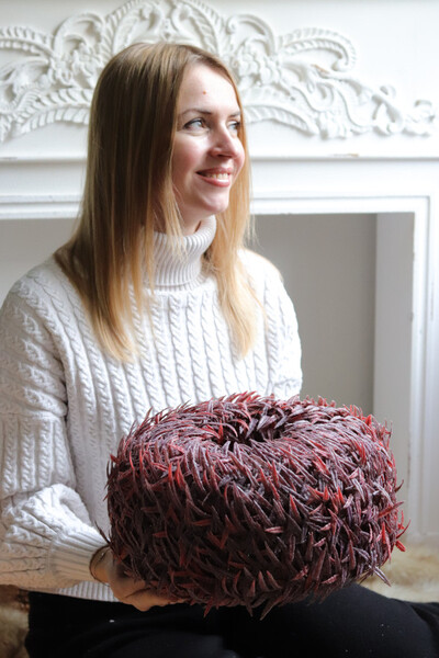 Red Winter, dekoracja świąteczna