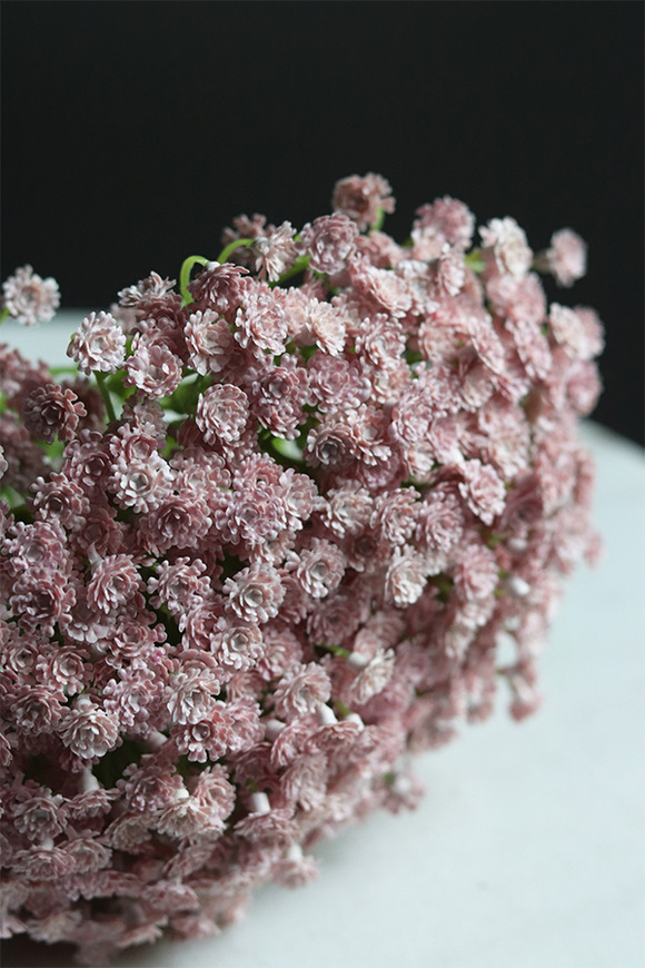 Gipsówka Różowa, gałązka sztucznych kwiatów