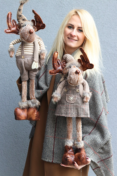 Reny Skandynawskie B, laleczka zimowa stojąca, dziewczynka