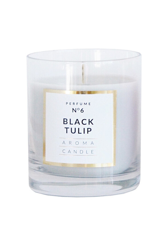 świeca zapachowa, Aroma Candle Black Tulip