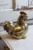 figurka złota, Kurka Wielkanocna A, wys.17x10x17cm 