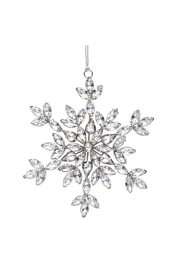 Snowflakes, kryształowe zawieszki świąteczne